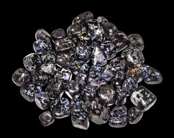 3 kg natuurlijke blauwe Indigo gabbro Merliniet getrommelde
