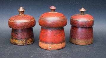 Doos (3) - Hout - oude doosjes voor Tika