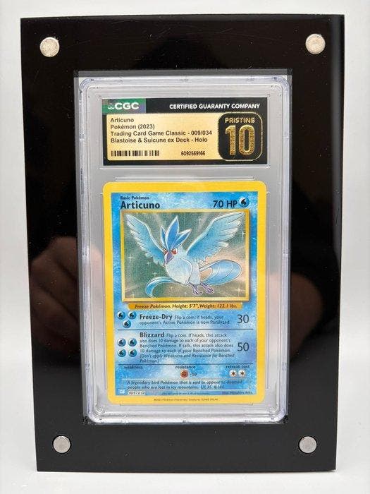 Pokémon Graded card - Articuno - CGC Pristine 10 - Sword &, Hobby en Vrije tijd, Verzamelkaartspellen | Pokémon