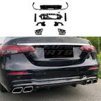 Diffuser With Chrome Exhaust Tips Voor Mercedes E Class, Ophalen of Verzenden, Nieuw