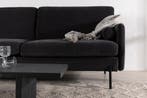 Urban Sofa - 3-Zitsbank - Zwart Velour Stof - Jorn, Verzenden, Nieuw