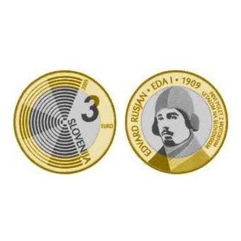 Slovenië 3 Euro 100 Jaar Luchtvaart 2009, Verzenden