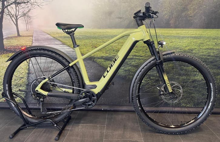 Cube Reaction Hybrid EXC Electrische mountainbike – 750Wh, Fietsen en Brommers, Elektrische fietsen, 50 km per accu of meer, Zo goed als nieuw