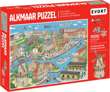 Alkmaar Puzzel (1000 stukjes) | Evort - Puzzels, Verzenden, Nieuw
