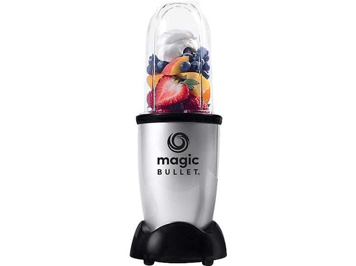 Nutribullet -  Magic Bullet ( 7-delig) - Zilver, Witgoed en Apparatuur, Blenders, Nieuw, Verzenden