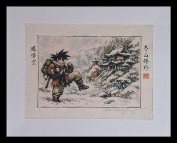 Emma Wildfang - Son Goku (Dragon Ball) Mountain Training -, Nieuw