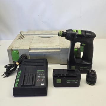 Festool C12 Accu Boor/schroefmachine Set Compleet, Ophalen of Verzenden, Nieuw