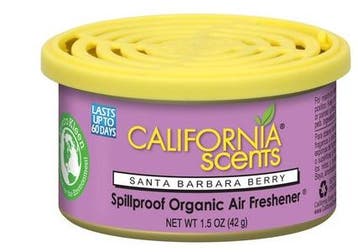 California Scents Luchtverfrisser Santa Barbara Berry Blikje, Verzenden