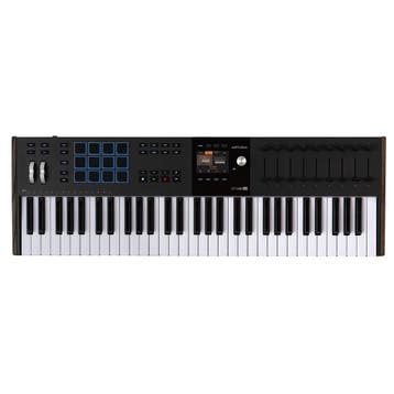 Arturia KeyLab 61 mk3 Black – MIDI keyboard, 61 toetsen, RGB, Ophalen of Verzenden, Nieuw