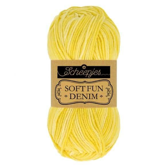 Scheepjes Softfun Denim 50gr - 518, Hobby en Vrije tijd, Breien en Haken, Nieuw, Verzenden