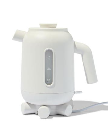 HEMA Waterkoker Ketelbinkie snoerloos 1.5L wit, Verzenden, Nieuw in verpakking