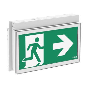 Eaton FlexiTech LED Nooduitgang Plafondlamp IP65 -, Verzenden, Nieuw, Overige typen