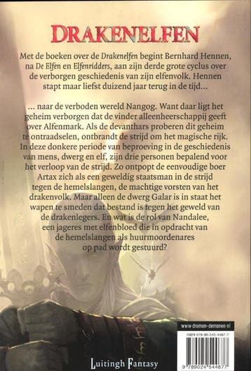 De gevallen koning / Drakenelfen / 1 9789024544677, Boeken, Verzenden, Zo goed als nieuw, Bernhard Hennen