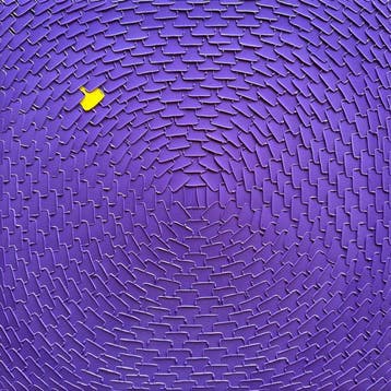 Aykaz Arzumanyan - Rose - 1055 - Abstraction géométrique