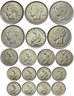 België. Albert I & Leopold III. LOT of 18 COINS 1928-1937, Postzegels en Munten, Munten | Nederland