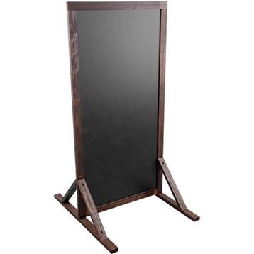 Krijtstoepbord | Hout/Kunstof | Bruin | 590x700x1180(h)mm, Verzenden, Nieuw in verpakking