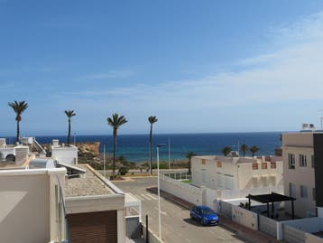 Te huur mooi 4 pers. penthouse in Puerto de Mazarron, Murcia, 2 slaapkamers, Internet, Appartement, Aan zee