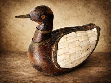 Decoratief ornament - Azië - Decoratieve eend
