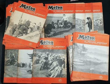 Het Nederlands Motorweekblad 'MOTOR' jaargang 1956, Verzenden, Gelezen, Algemeen
