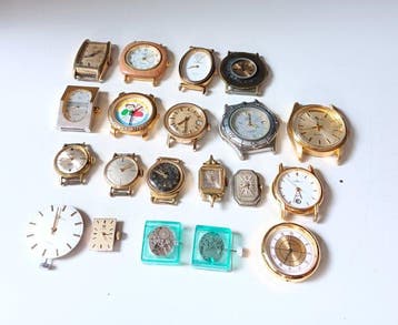 Themacollectie - Vintage horloges - Omega, Junghans and More, Antiek en Kunst