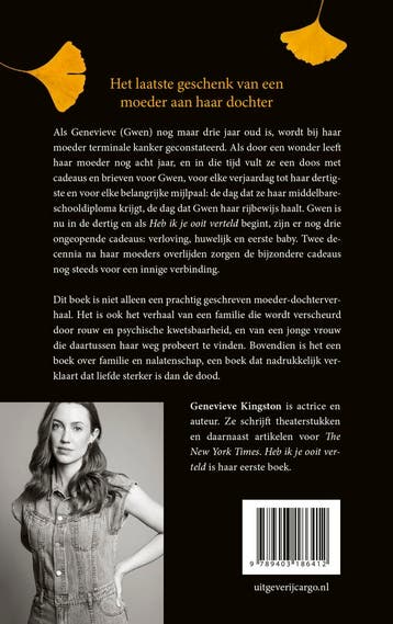 Heb ik je ooit verteld 9789403186412 Genevieve Kingston, Verzenden, Zo goed als nieuw, Genevieve Kingston