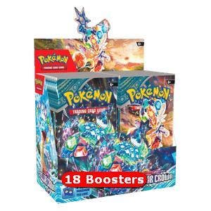 Stellar Crown Booster Box (18 Boosters), Ophalen of Verzenden, Nieuw