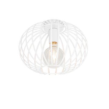 Design plafondlamp wit 30 cm - Johanna, Verzenden, Nieuw