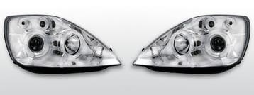 Koplampen Angel Eyes | geschikt voor Ford Fiesta MK6 2002-20, Auto-onderdelen, Verlichting, Verzenden, Nieuw, Ford