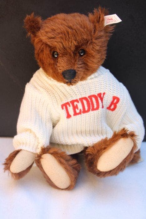 Steiff: Teddy B Teddybeer. 1998, EAN 670275 - Teddybeer -, Antiek en Kunst, Antiek | Speelgoed