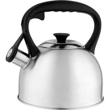 Florina Onda fluitketel RVS zilver 2.1 Liter - ook geschikt, Ophalen of Verzenden, Nieuw