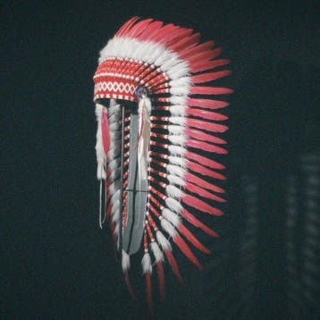 Decoratief ornament - C - Intriguing Remake Indian Headdress