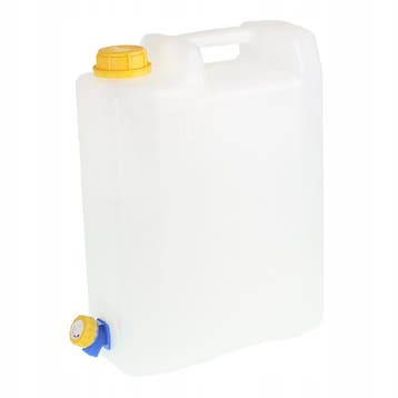 Waterkan 15 Liter - Watercontainer - Campingkan - Wateropsla, Ophalen of Verzenden