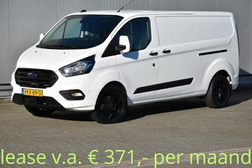 Ford Transit Custom 2.0 TDCI L2H1 Airco Camera 2x Schuifdeur, Voorwielaandrijving, Stof, Gebruikt, Wit