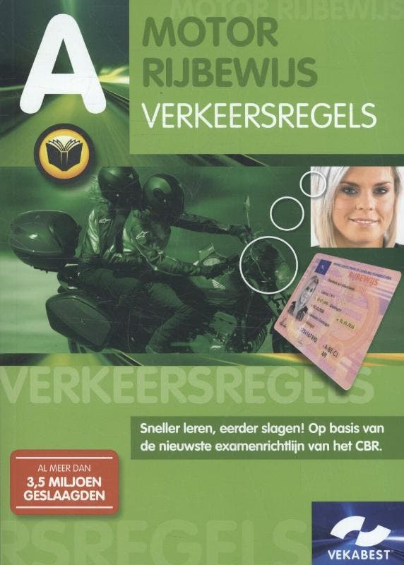 Motor rijbewijs A Verkeersregels 9789067992046, Boeken, Schoolboeken, Gelezen, Verzenden