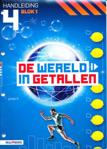 De wereld in Getallen versie 5 Handleiding blok 1 groep 4, Boeken, Verzenden, Nieuw