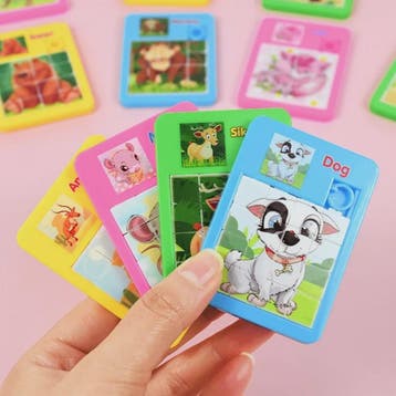 Set van 12/24 Mini Puzzels met Dieren - Educatief Speelgoed, Verzenden, Nieuw