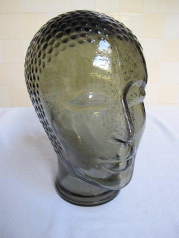 Fumé - Hoofd - Persglas Hoedenhoofd of mannequinkop 1970 25