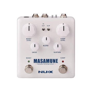 NUX NBK-5 analoge compressor en boost MASAMUNE, Muziek en Instrumenten, Effecten, Ophalen of Verzenden, Nieuw