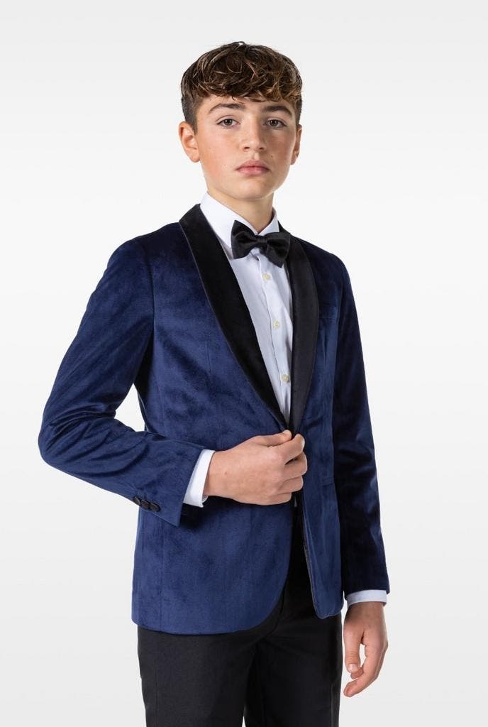Dinner Colbert Deep Blue Deluxe Tiener Opposuits, Kleding | Heren, Carnavalskleding en Feestkleding, Nieuw, Ophalen of Verzenden