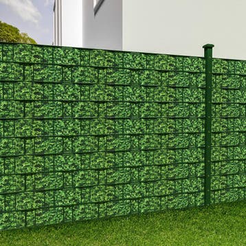 PVC privacyfolie met bevestigingsclips, Verzenden, Nieuw