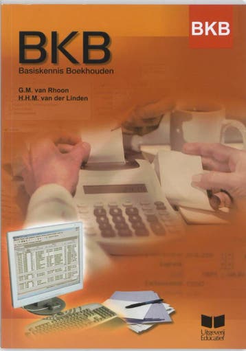BKB , Basiskennis Boekhouden 9789041506320 G.M. van Rhoon, Boeken, Verzenden, Gelezen, G.M. van Rhoon