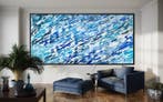 VOLHA - Ocean current-XXL -hand painted, Antiek en Kunst
