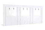 Overkapping zijwand PVC  | 6 meter breed |  250cm hoog | Wit, Ophalen of Verzenden, Nieuw, Zeil