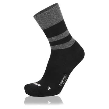 Lowa Everyday Crew Merino wollen sokken  Zwart - 39-40, Sport en Fitness, Bergsport en Wandelen, Verzenden, Nieuw, Kleding
