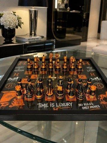 Art Stray-Nos -  L’Échiquier Hermés !!!!! Quand le luxe