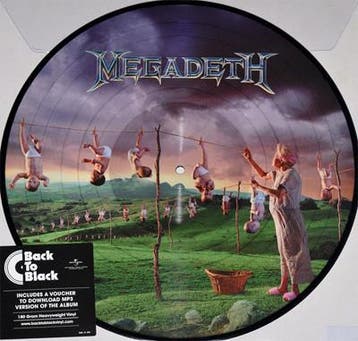LP gebruikt - Megadeth - Youthanasia PICTURE DISC, Verzenden, Zo goed als nieuw, Overige formaten