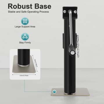 Robuuste Handlier Krik - 450kg Hefcapaciteit, 26cm Hefhoogte, Verzenden, Nieuw
