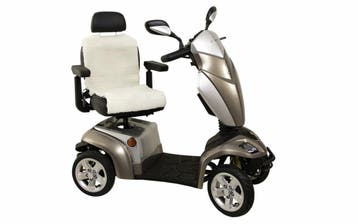 Schapenvacht voor rolstoel scootmobiel rug en zitting, Ophalen of Verzenden, Nieuw