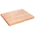 Wastafelblad Massief Hout 60x50 | Retourdeal 53% Korting, Overige typen, Nieuw, Minder dan 100 cm, 25 tot 50 cm