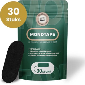 Rustige Nacht® Mondtape PRO - Anti Snurk Mond Tape - 30, Ophalen of Verzenden, Nieuw